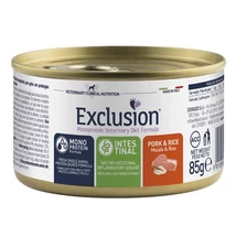 Exclusion CAT INTESTINAL PORK AND RICE 85 g
