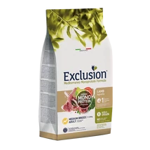 Exclusion Mono Noble Grain Adult Lamb Medium