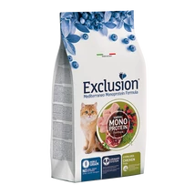 Exclusion Mono Noble Grain Cat Sterilized Chicken 12 kg