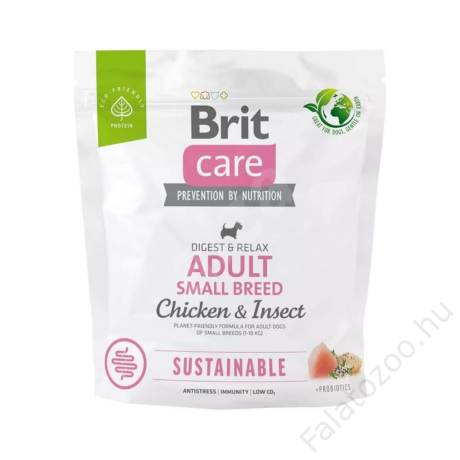 Brit Care Dog Sustainable Insect Adult Small Breed 1 kg