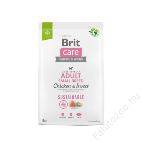 Brit Care Dog Sustainable Insect Adult Small Breed 3 kg