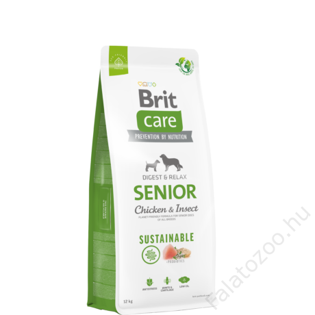 Brit Care Dog Sustainable Insect Senior 12 kg