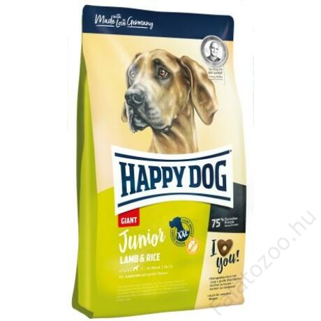 Happy Dog Supreme JUNIOR GIANT LAMM/REIS 15kg