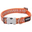 Red Dingo Reflective Ziggy Orange kutya nyakörv XS