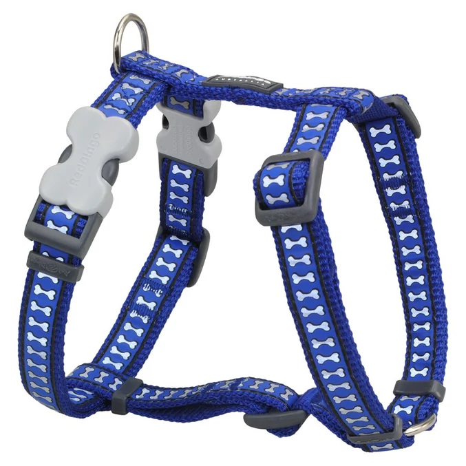 Red Dingo Reflective Dark Blue Large Dog hám