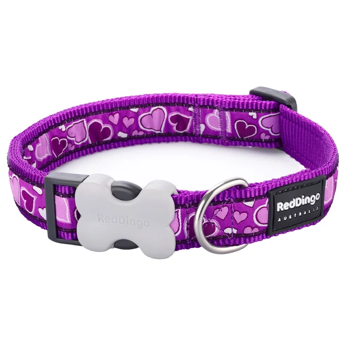 Red Dingo Breezy Love Purple Large kutya nyakörv