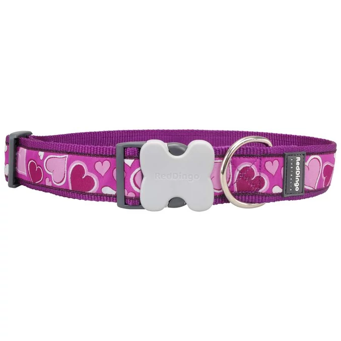 Red Dingo Breezy Love Purple Giant Long kutya nyakörv