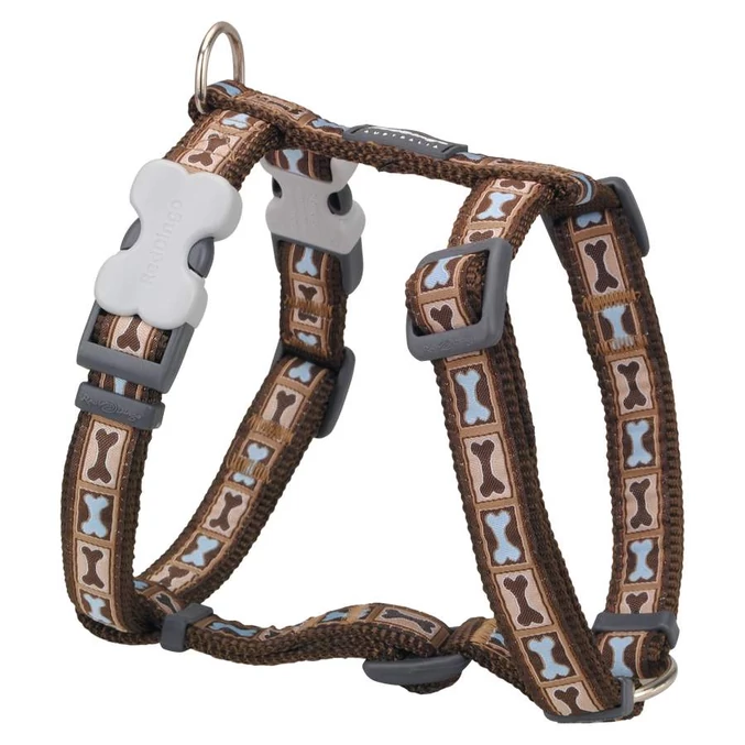 Red Dingo Bone Yard Brown Large Dog hám