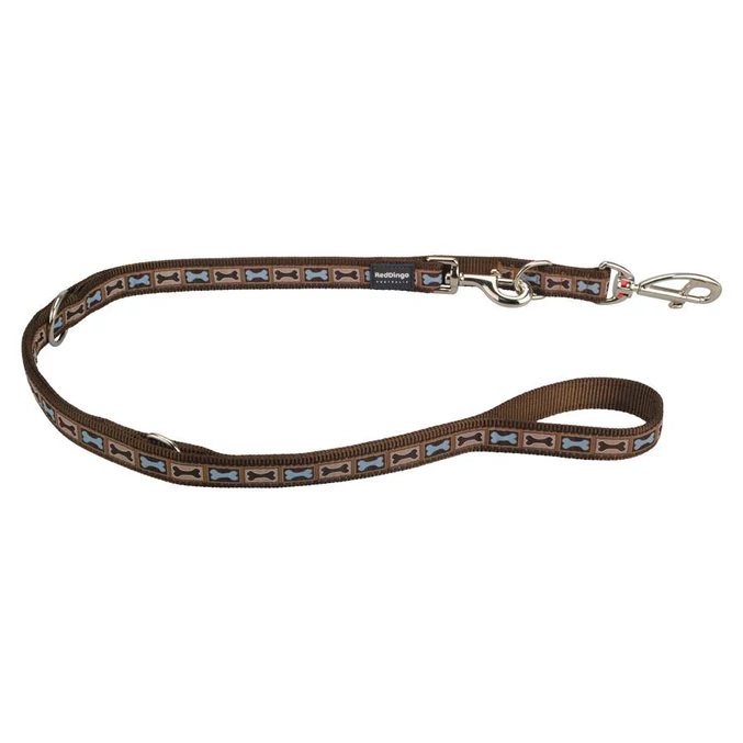 Red Dingo Bone Yard Brown multi-purpose póráz 200 cm Large