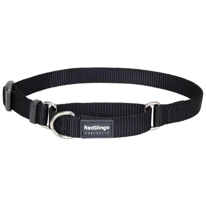 Red Dingo Black Medium Martingale nyakörv