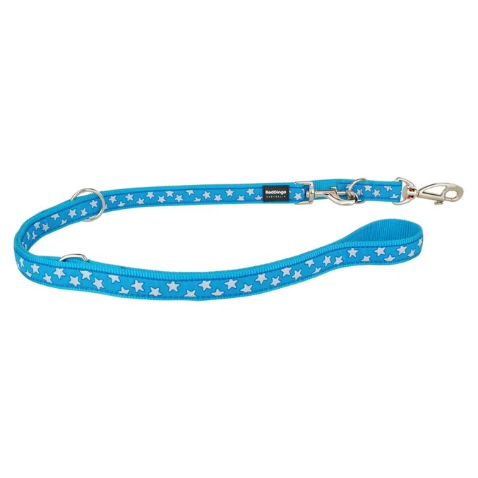 Red Dingo Stars Turquoise multi-purpose póráz 200 cm Large