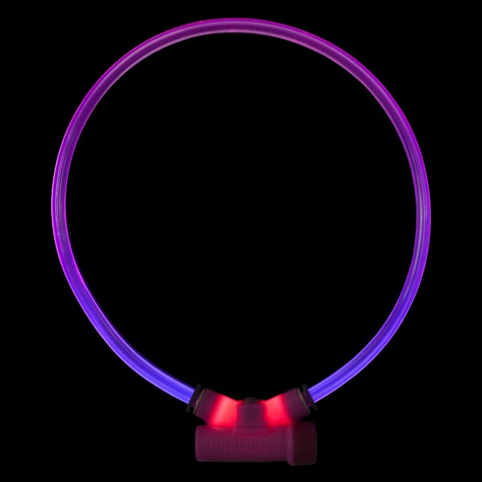 Red Dingo Lumitube purple kutya nyakörv 15-50 cm