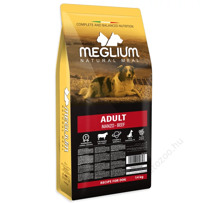 MEGLIUM DOG Adult Beef 14 kg