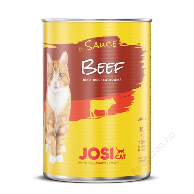 JosiCat konzerv Beef in Sauce 12 x 415g