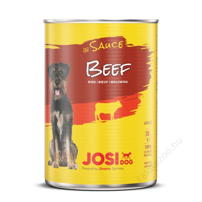 JosiDog konzerv Beef in Sauce 12 x 415g