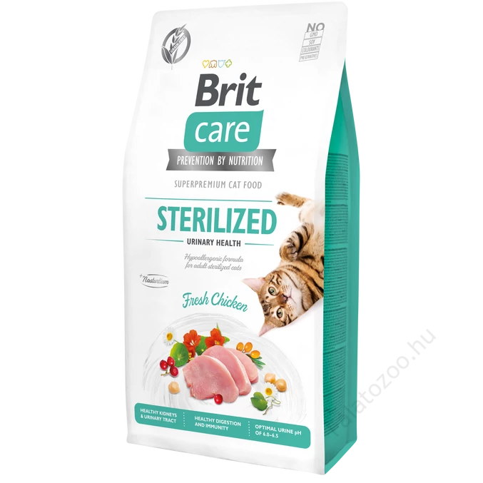 Brit Care Cat Grain Free STERILISED - URINARY HEALTH Chicken