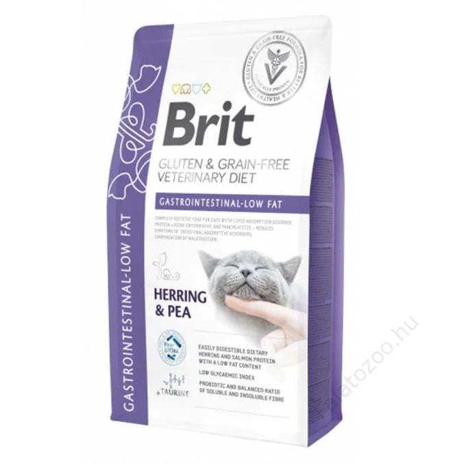 Brit GF Veterinary Diets Cat Gastrointestinal-Low fat