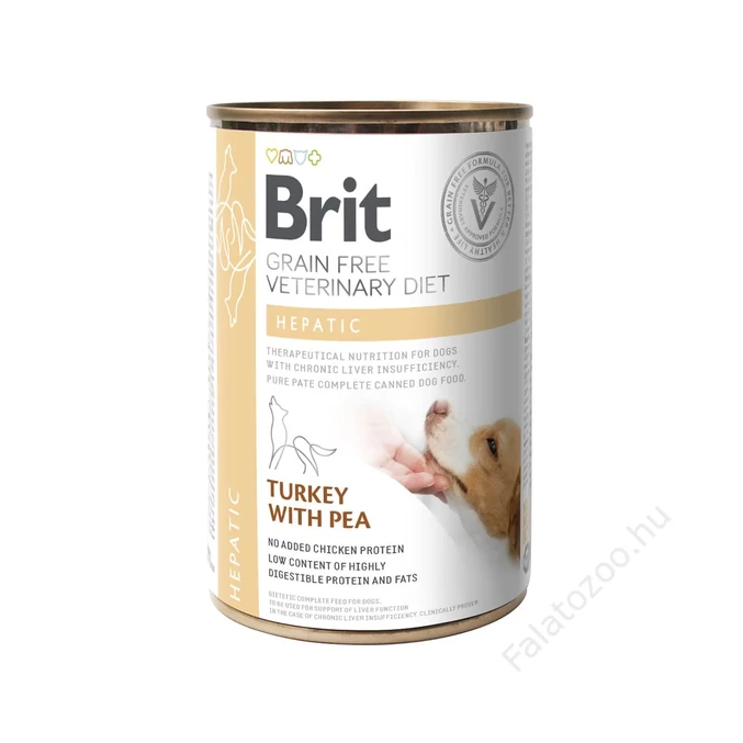 Brit GF Veterinary Diets Dog konzerv Hepatic 400g