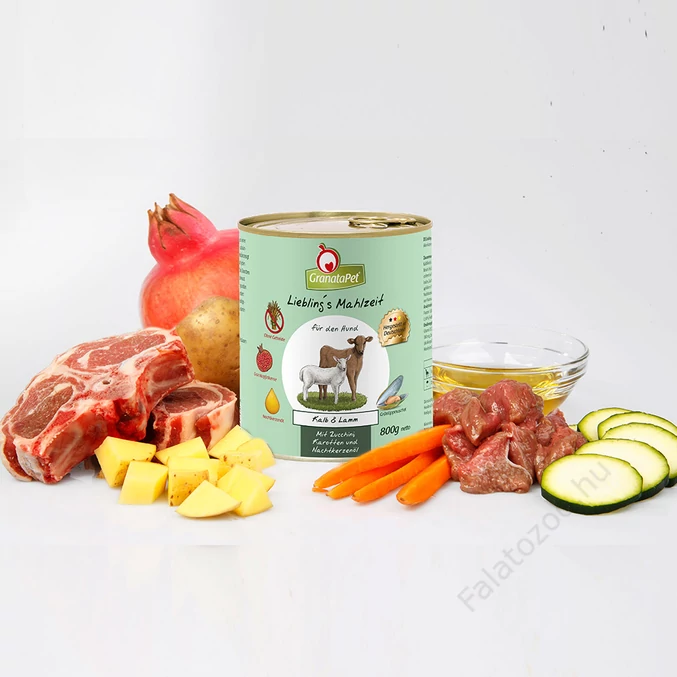 GranataPet Liebling´s Mahlzeit borjú és bárány konzerv