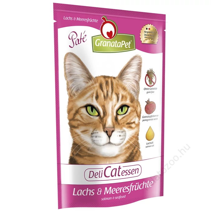 GranataPet Delicatessen Pouch lazac és tenger gyümölcsei