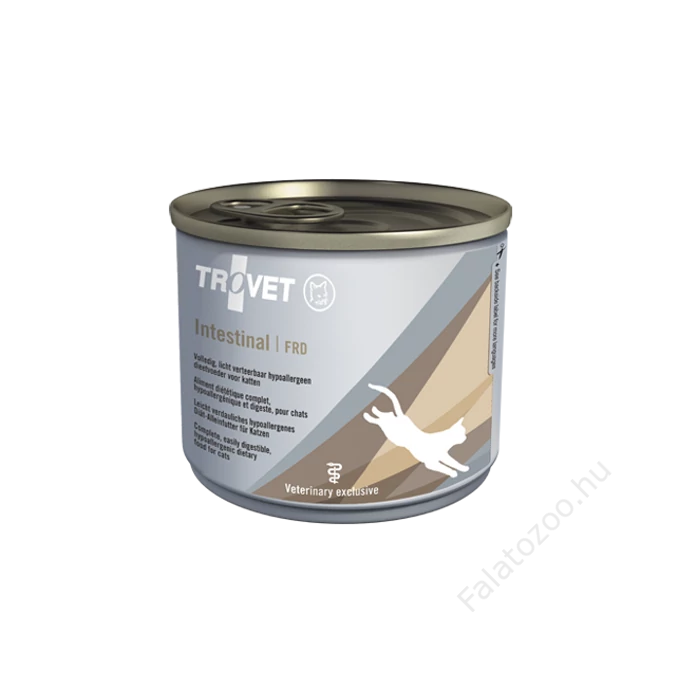 TROVET Feline Intestinal Diet (FRD)  macskáknak 190 g konzerv