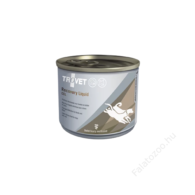 TROVET Recovery Liquid (CCL) folyékony tápszer 200 ml