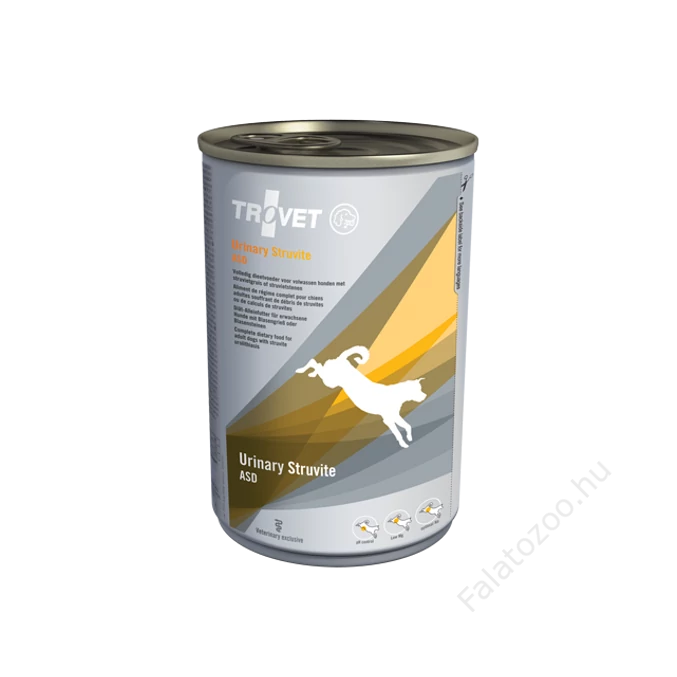 TROVET URINSARY&TRUVITE (ASD) DOG konzerv  táp kutyáknak 400 g
